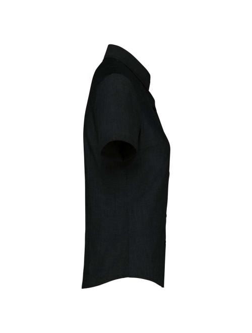 LADIES' SHORT-SLEEVED OXFORD SHIRT