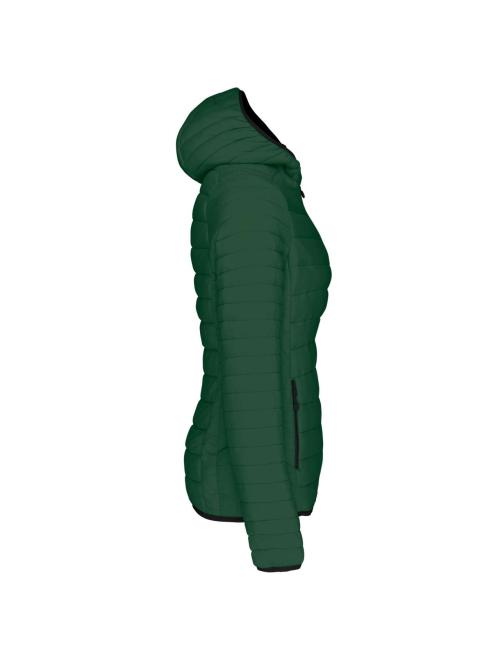 LADIES' LIGHTWEIGHT HOODED PADDED JACKET LADIES' LIGHTWEIGHT HOODED PADDED JACKET
