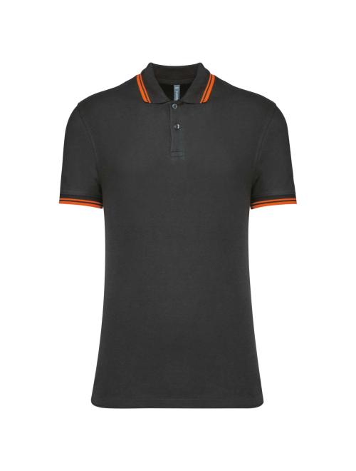 MEN'S 2 STRIPED SHORT SLEEVED POLOSHIRT MEN'S 2 STRIPED SHORT SLEEVED POLOSHIRT