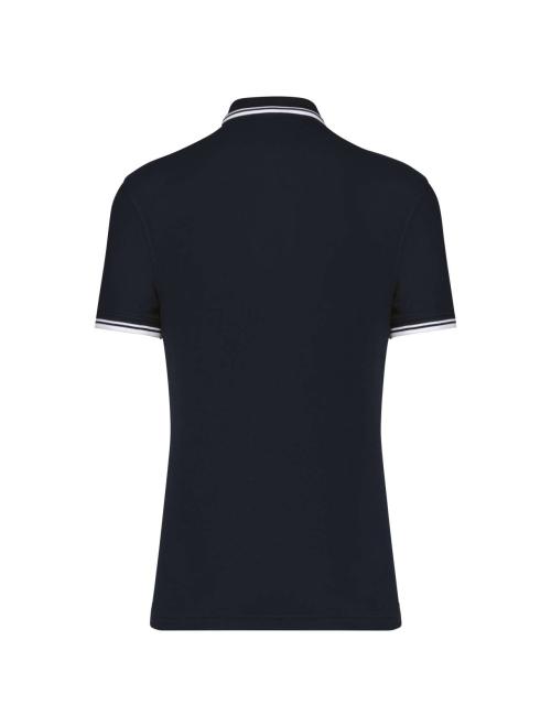 MEN'S 2 STRIPED SHORT SLEEVED POLOSHIRT