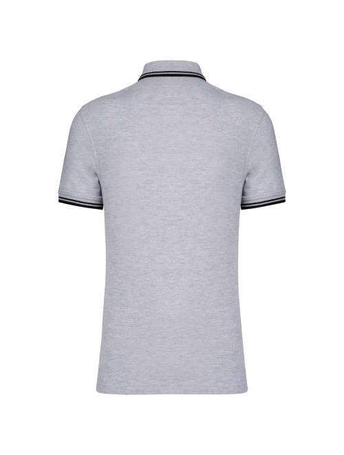 MEN'S 2 STRIPED SHORT SLEEVED POLOSHIRT MEN'S 2 STRIPED SHORT SLEEVED POLOSHIRT
