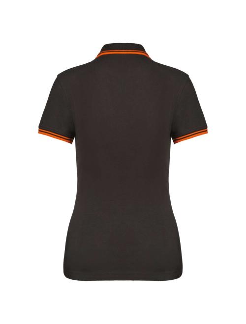LADIE'S 2 STRIPED SHORT SLEEVED POLOSHIRT LADIE'S 2 STRIPED SHORT SLEEVED POLOSHIRT