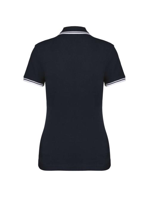 LADIE'S 2 STRIPED SHORT SLEEVED POLOSHIRT LADIE'S 2 STRIPED SHORT SLEEVED POLOSHIRT