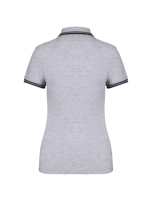 LADIE'S 2 STRIPED SHORT SLEEVED POLOSHIRT LADIE'S 2 STRIPED SHORT SLEEVED POLOSHIRT