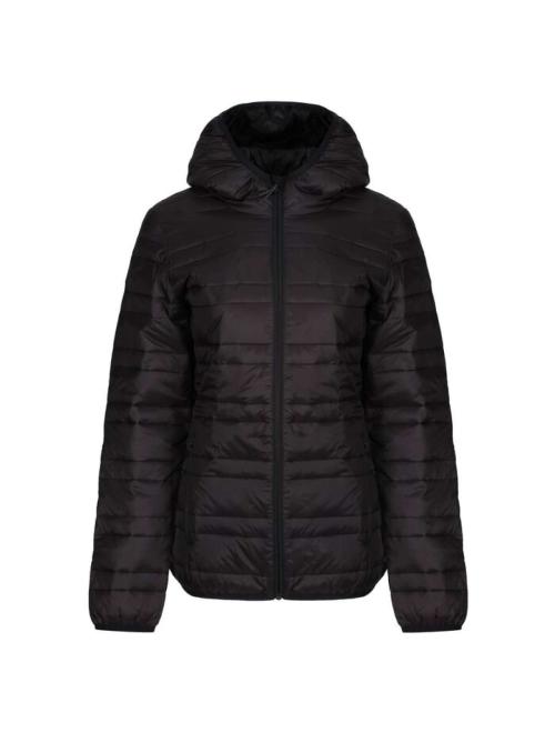 WOMENS HOODED PACKAWAY FIREDOWN JACKET
