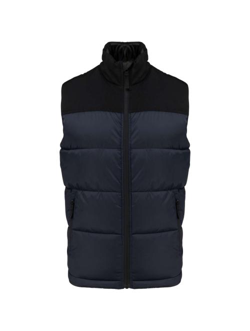 UNISEX BI-TONE PADDED BODYWARMER UNISEX BI-TONE PADDED BODYWARMER