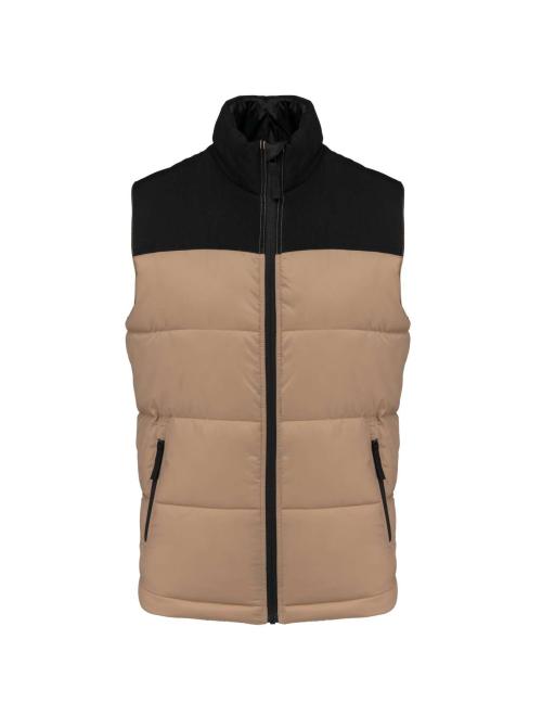 UNISEX BI-TONE PADDED BODYWARMER UNISEX BI-TONE PADDED BODYWARMER