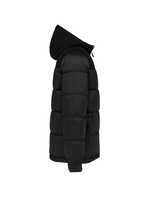 UNISEX BI-TONE PADDED JACKET WITH HOOD UNISEX BI-TONE PADDED JACKET WITH HOOD
