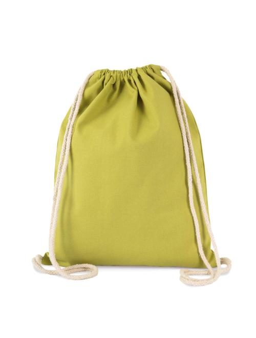 DRAWSTRING BAG WITH THICK STRAPS