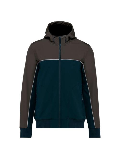 UNISEX 3-LAYER TWO-TONE BIONIC SOFTSHELL JACKET UNISEX 3-LAYER TWO-TONE BIONIC SOFTSHELL JACKET