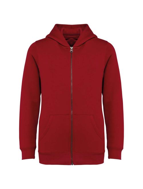 ECO-FRIENDLY KIDS’ FULL ZIP HOODED SWEATSHIRT ECO-FRIENDLY KIDS’ FULL ZIP HOODED SWEATSHIRT