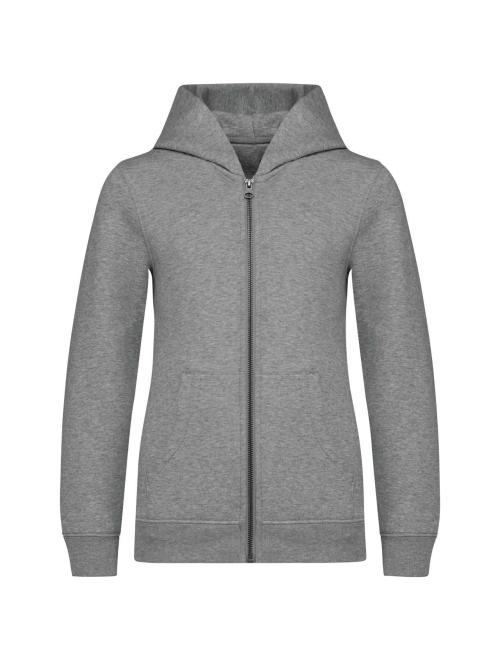 ECO-FRIENDLY KIDS’ FULL ZIP HOODED SWEATSHIRT ECO-FRIENDLY KIDS’ FULL ZIP HOODED SWEATSHIRT