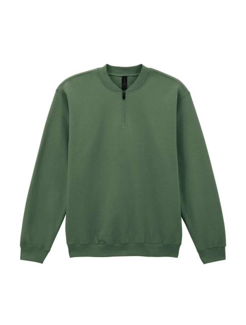 SOFTSTYLE MIDWEIGHT ADULT FLEECE 1/4 ZIP SWEATSHIRT