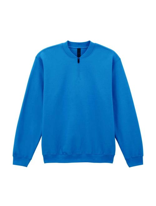 SOFTSTYLE MIDWEIGHT ADULT FLEECE 1/4 ZIP SWEATSHIRT