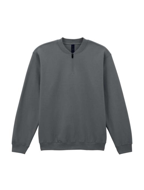 SOFTSTYLE MIDWEIGHT ADULT FLEECE 1/4 ZIP SWEATSHIRT