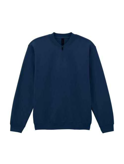 SOFTSTYLE MIDWEIGHT ADULT FLEECE 1/4 ZIP SWEATSHIRT