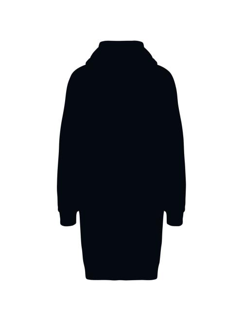 LADIES' ECO-FRIENDLY HOODED SWEATSHIRT DRESS LADIES' ECO-FRIENDLY HOODED SWEATSHIRT DRESS