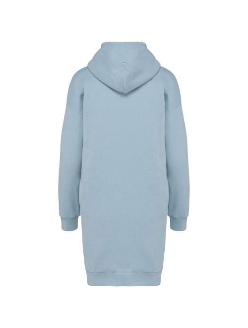 LADIES' ECO-FRIENDLY HOODED SWEATSHIRT DRESS LADIES' ECO-FRIENDLY HOODED SWEATSHIRT DRESS