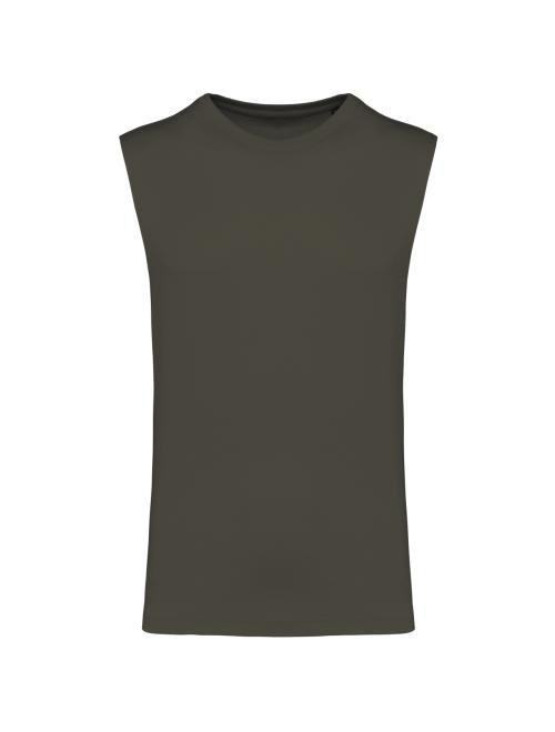 ECO-FRIENDLY MEN SLEEVELESS T-SHIRT ECO-FRIENDLY MEN SLEEVELESS T-SHIRT