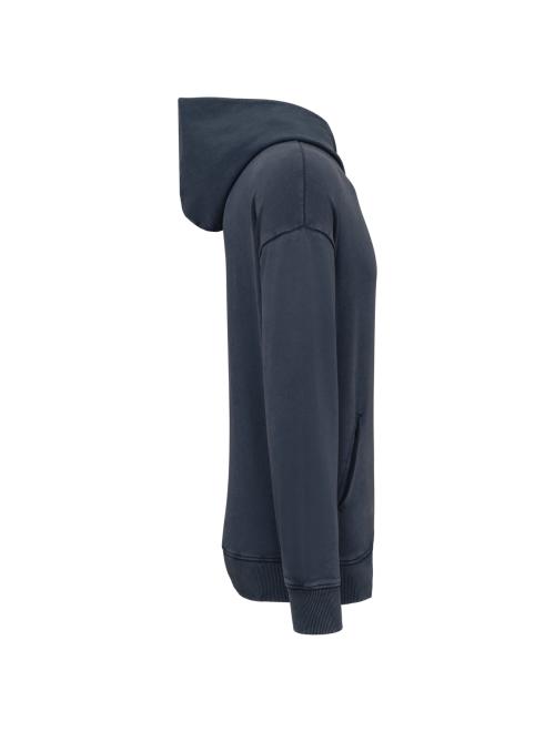 UNISEX WASHED EFFECT OVERSIZE HOODED SWEATSHIRT