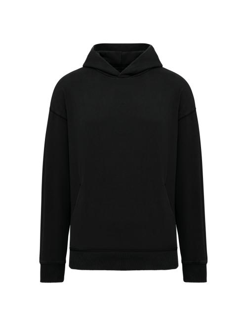 UNISEX WASHED EFFECT OVERSIZE HOODED SWEATSHIRT