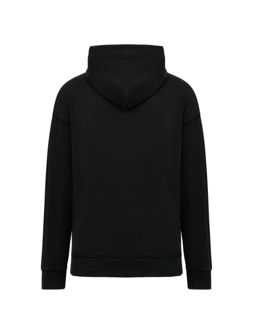 UNISEX WASHED EFFECT OVERSIZE HOODED SWEATSHIRT