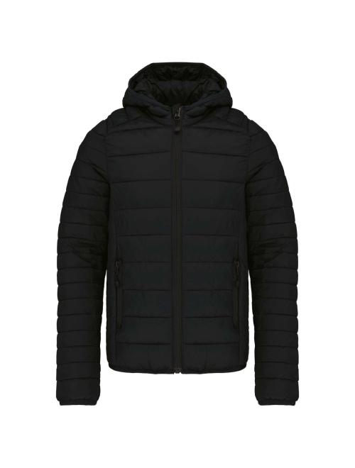 KIDS' LIGHTWEIGHT HOODED PADDED JACKET