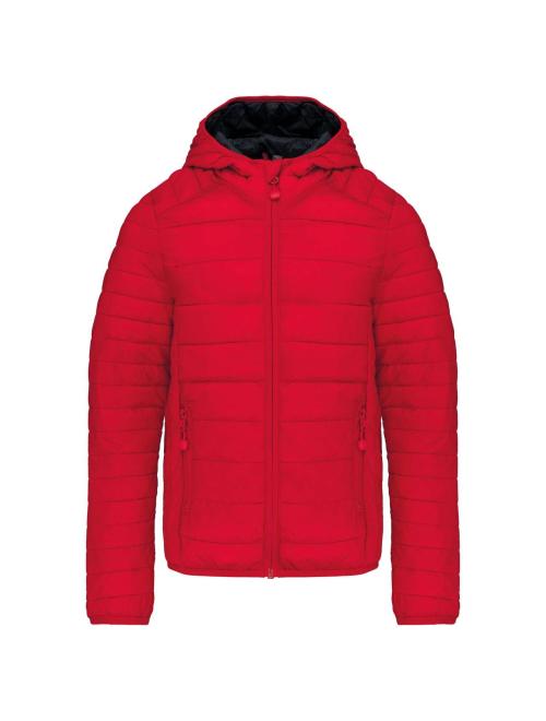 KIDS' LIGHTWEIGHT HOODED PADDED JACKET