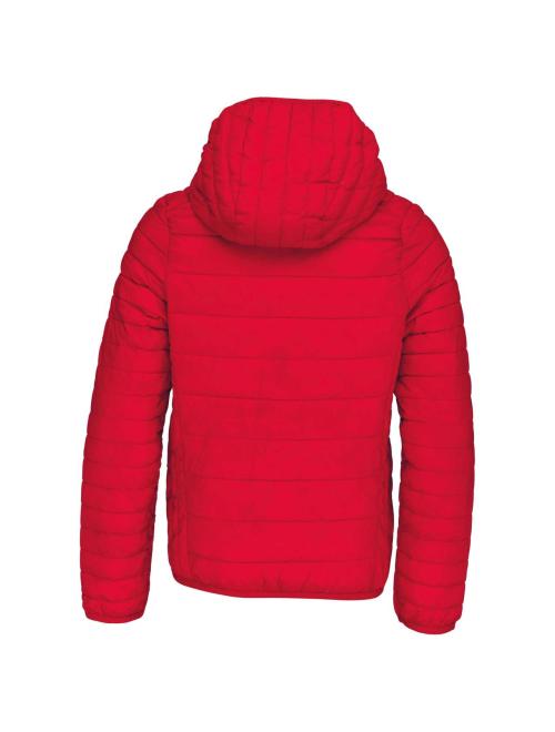 KIDS' LIGHTWEIGHT HOODED PADDED JACKET
