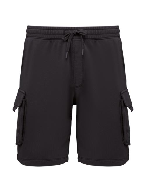 MEN’S FRENCH TERRY WASHED EFFECT CARGO SHORTS MEN’S FRENCH TERRY WASHED EFFECT CARGO SHORTS