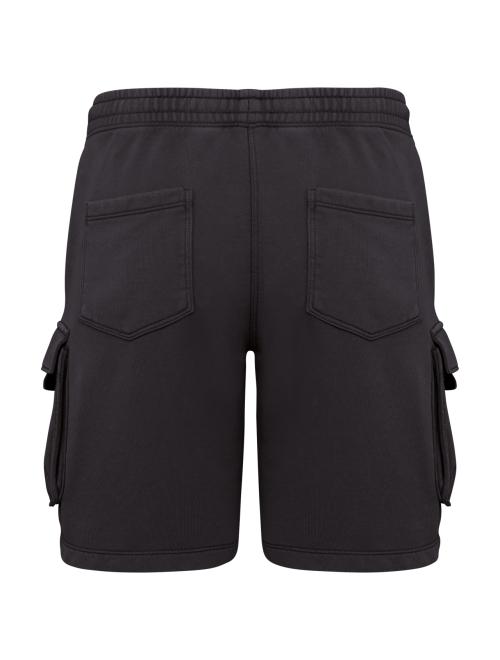 MEN’S FRENCH TERRY WASHED EFFECT CARGO SHORTS