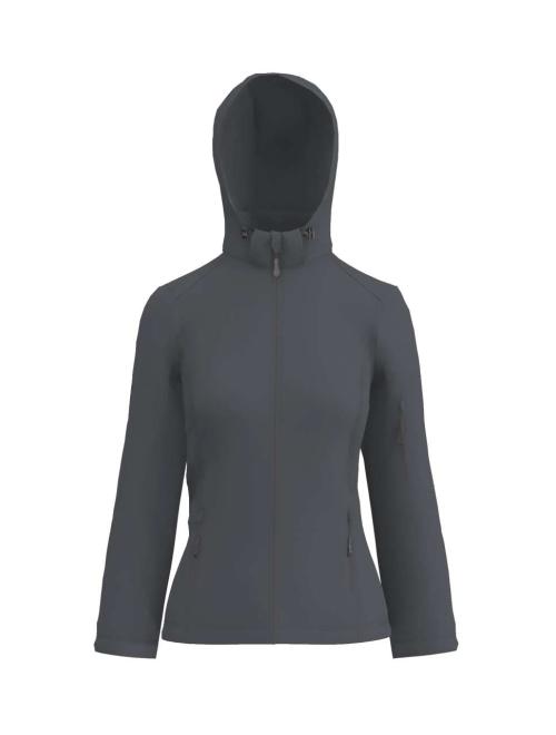 NŐI 3 RÉTEGŰ LEVEHETŐ KAPUCNIS SOFTSHELL DZSEKI NŐI 3 RÉTEGŰ LEVEHETŐ KAPUCNIS SOFTSHELL DZSEKI