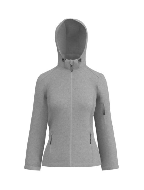 NŐI 3 RÉTEGŰ LEVEHETŐ KAPUCNIS SOFTSHELL DZSEKI NŐI 3 RÉTEGŰ LEVEHETŐ KAPUCNIS SOFTSHELL DZSEKI