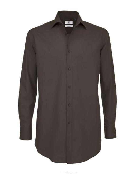 B&C BLACK TIE LSL /MEN