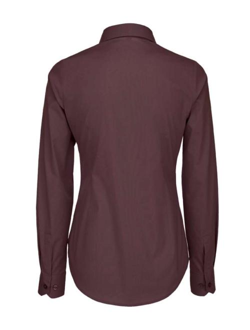 B&C BLACK TIE LSL /WOMEN