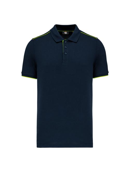 MEN'S SHORT-SLEEVED CONTRASTING DAYTODAY POLO SHIRT