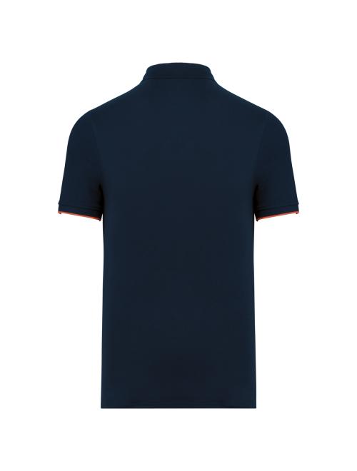 MEN'S SHORT-SLEEVED CONTRASTING DAYTODAY POLO SHIRT