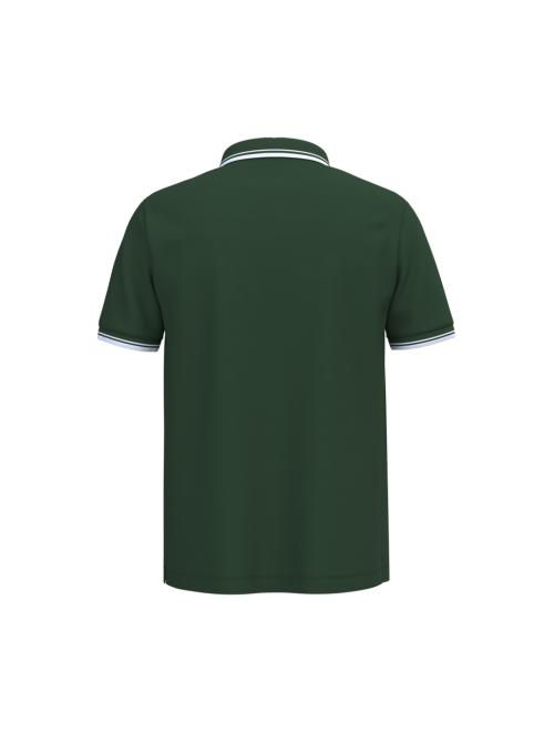 MEN'S 2 STRIPED SHORT SLEEVED POLOSHIRT