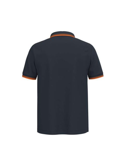 MEN'S 2 STRIPED SHORT SLEEVED POLOSHIRT