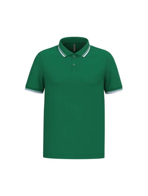 MEN'S 2 STRIPED SHORT SLEEVED POLOSHIRT MEN'S 2 STRIPED SHORT SLEEVED POLOSHIRT