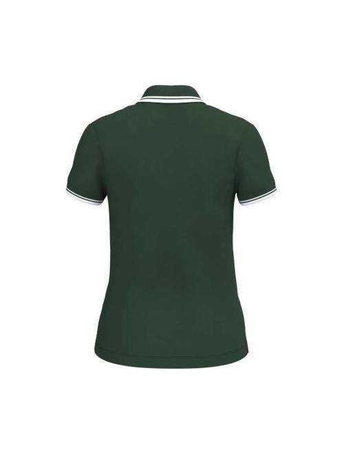 LADIE'S 2 STRIPED SHORT SLEEVED POLOSHIRT LADIE'S 2 STRIPED SHORT SLEEVED POLOSHIRT