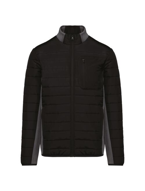 MEN'S BI-MATERIAL PADDED JACKET