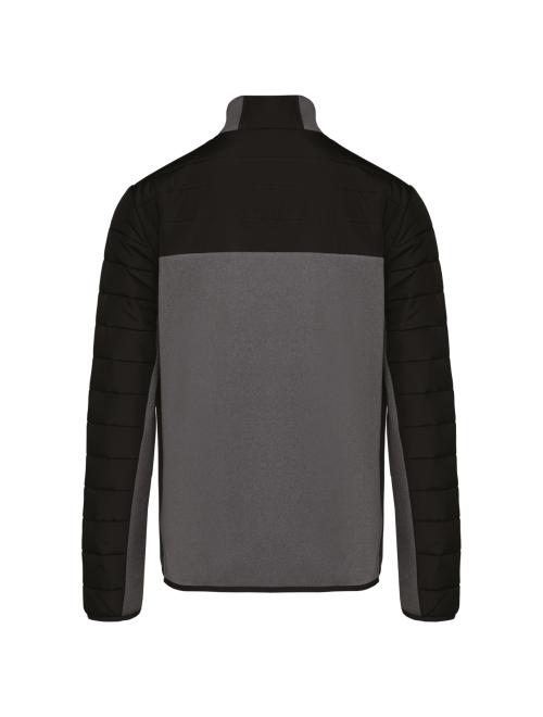 MEN'S BI-MATERIAL PADDED JACKET