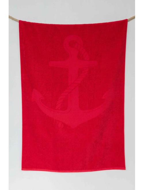 OLIMA ANCHOR JACQUARD STRANDTÖRÖLKÖZŐ