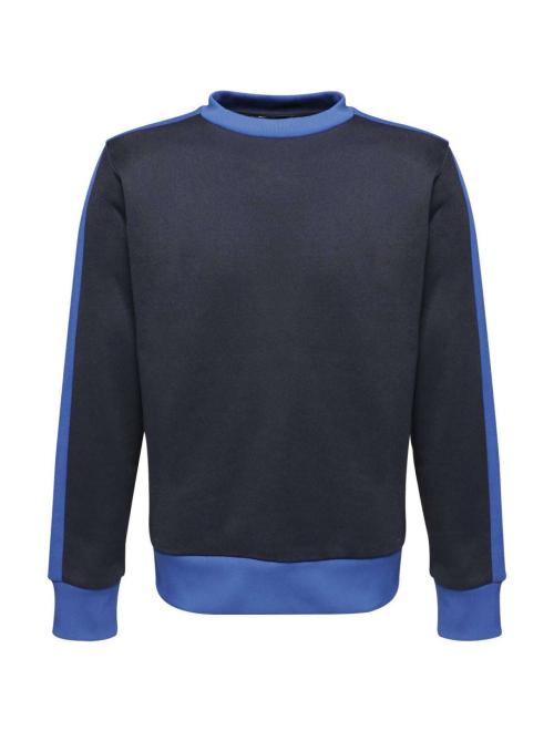 CONTRAST CREW SWEATSHIRT