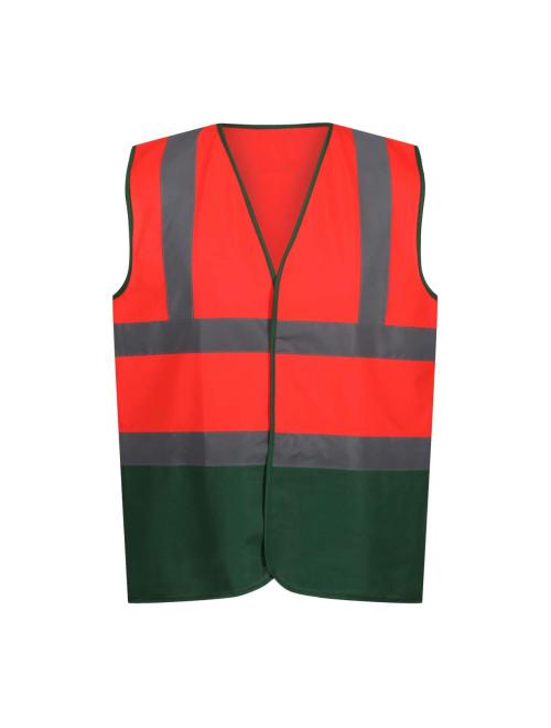 KÉTTÓNUSÚ PROFESSZIONÁLIS HI VIS MELLÉNY