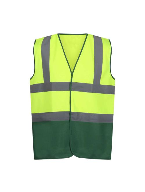 KÉTTÓNUSÚ PROFESSZIONÁLIS HI VIS MELLÉNY