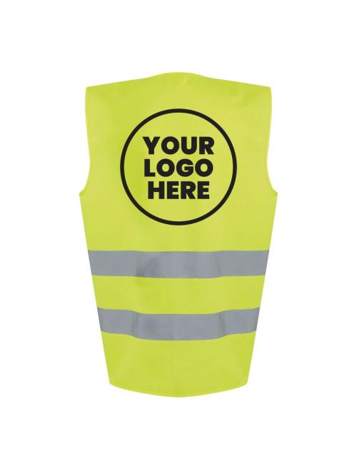 HI VIS ESSENTIAL KÖNNYEN EMBLÉMÁZHATÓ MELLÉNY