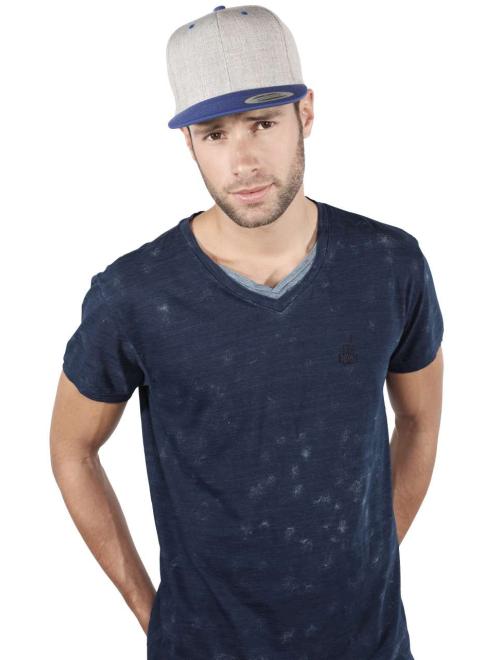 FLAT PEAK CAP - 6 PANELS