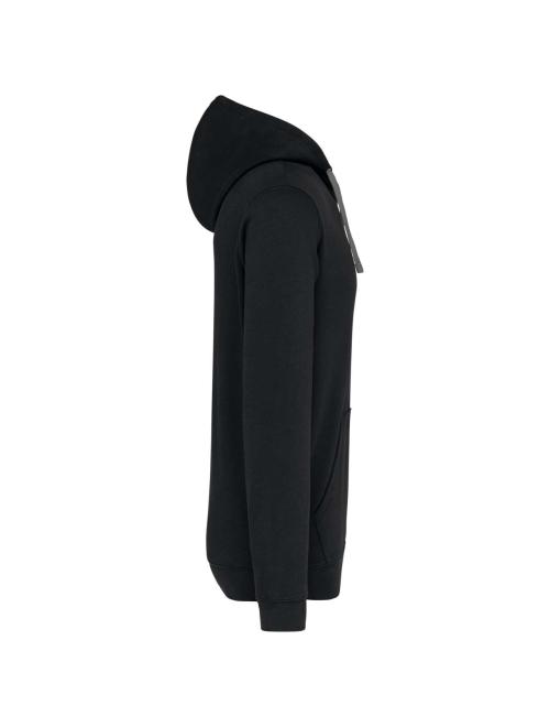 MEN'S CONTRAST HOODED SWEATSHIRT